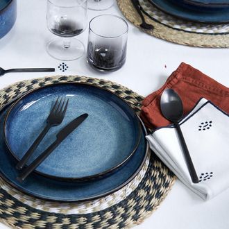 La Redoute Interieurs Set van 2 diepe borden in aardewerk, Onda