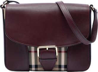 Burberry Pre-owned Nylon shoulder-bags - Dames - Vintage Schoudertas - Rood - ONE Size - Nylon - Vintage