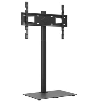 vidaXL Vidaxl - Mueble De Tv De Esquina 1 Nivel Para 32-65 Pulgadas Negro