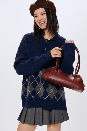 Damson Madder Saskia Slouchy Rugby Pullover