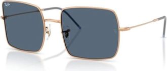 Ray-Ban Square Reverse - Dames - Zonnebrillen - Geel - 54 MM - Accessoires