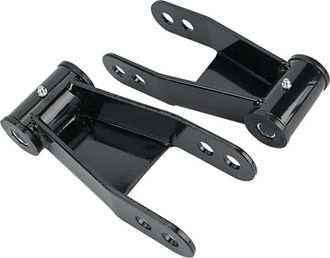 OEM Kit De Grilletes De Descenso Negros De Alta Precisi&oacute;n, Repuesto Duradero De 2 Piezas Para Camionetas Chevy C10 De 1973 A 1987
