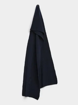Le 31 Mens Solid 100% merino wool scarf