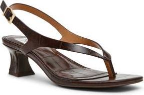 Dolce Vita Birdie Slingback Sandal in Brown Croco at Nordstrom Rack, Size 7.5