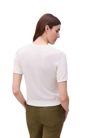 Richer Poorer Inc. Washable Cotton Silk Tee in Coconut Milk at Nordstrom, Size X-Small