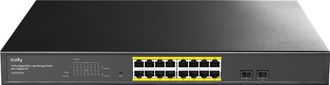 OEM Cudy Switch Gigabit Poe+ Gs1016eps2 16 Puertos 200w 2x Sfp 1.25g Gesti&oacute;n L2 Rack 19