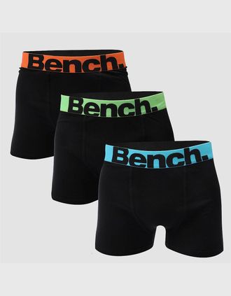 Bench Mens Action 3 Pk Bo - Black - Size: 2X large