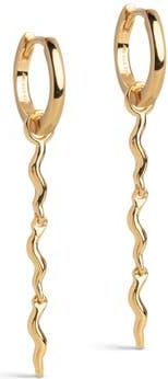 Enamel Copenhagen Hydrus Hoops in Gold at Nordstrom