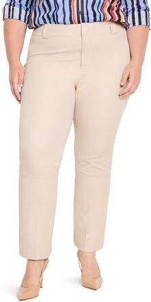 Nic+Zoe Plaza Ankle Demi Bootcut Pants in Chamois at Nordstrom Rack, Size 14W