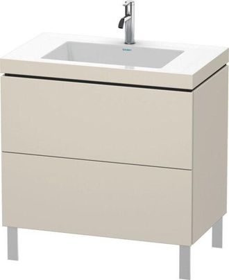 Duravit Lavabo Para Muebles Duravit L-cube C-bonded Con Base De Pie
