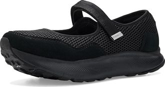 Woden Mary Mesh Ballerina Womens Shoes Black : EU 39 (US Womens 7.5) M, Leather/Textile