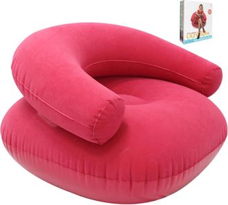 OEM Silla Hinchable Plegable Y Port&aacute;til De Terciopelo Muebles Hinchables Uso Exterior: Playa, Piscina, Sal&oacute;n Y Dormitorio