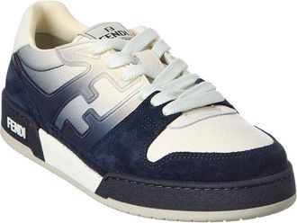 Fendi Fendi Match Suede & Leather Sneaker