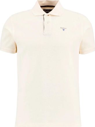 Barbour Tartan Pique Polo - Heren - Polos - Wit - S - Tops