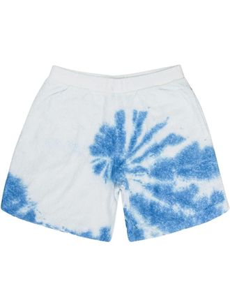 Purple Blue badstof shorts - Wit