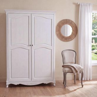 Maisons du monde Armario blanco de 2 puertas 130 cm