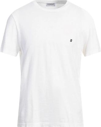 Dondup T-shirts - Heren - T-shirts - Wit - S - Katoen - Tops