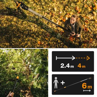 Fiskars Cizalla Telesc&oacute;pico Upx 86
