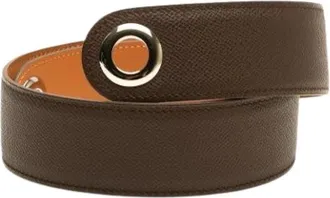 Hermès Pre-owned Belts, female, Brown, Size: ONE SIZE Pre-owned Leather belts