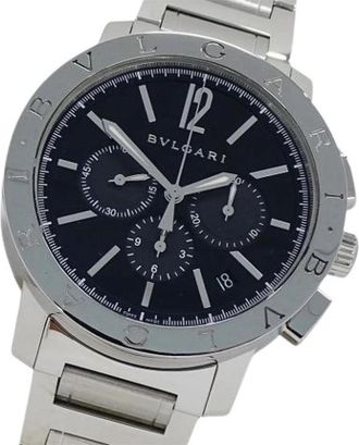 Bulgari Pre-owned Vintage Polshorloge - Heren - Vintage Horloges - Zwart - ONE Size - Vintage