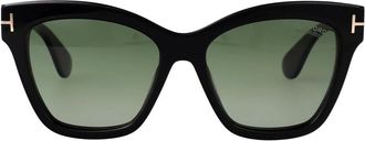 Tom Ford unisex, Accessoires, Zwart, Maat: 55 MM