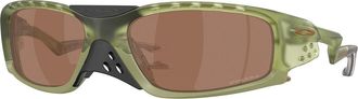 Oakley OO9529 PLANTARIS SQ 952904 Mens Sunglasses Green Size 61