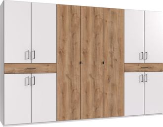 Wimex Drehtürenschrank »Tibet Kleiderschrank mit sehr viel Stauraum, grosse Farbauswahl« mit jeweils 2 Schubladen auf bequemer Zugriffshöhe, in 3 Breiten