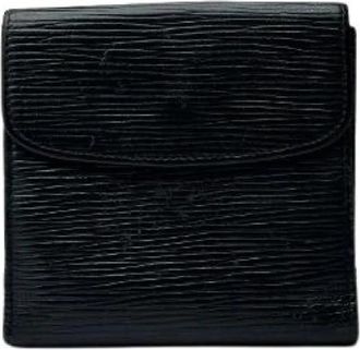 Fendi Pre-owned Lederen Portemonnee - Dames - Vintage Accessoires - Zwart - ONE Size - Leer - Vintage
