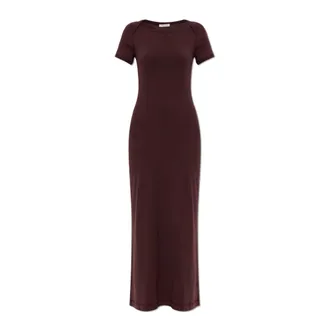 By Malene Birger Dames, Jurken, Rood, Maat: S Katoen
