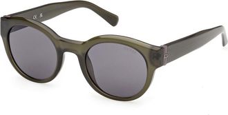 Guess GU00298 96A Mens Sunglasses Green Size 49