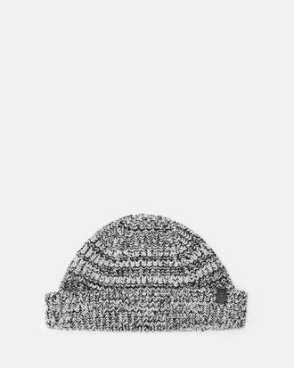 AllSaints Wool Clay Two Tone Marl Beanie, Size: One Size