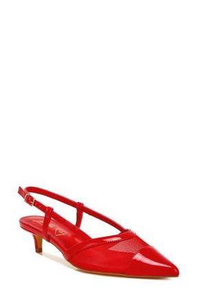 London Rag Temptress Kitten Heel Slingback Pump in Red at Nordstrom Rack, Size 10