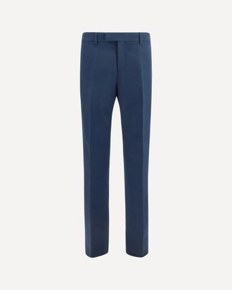 Ferragamo Cotton and cashmere chinos Pants Male 50