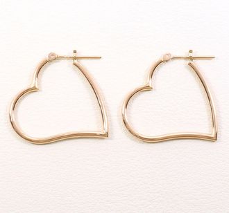 C&A Unbranded (10K) Hoop Earrings (Pre-Owned)