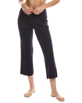 Barefoot Dreams Cozychic Ultra Lite Ribbed Pintuck Crop Pant
