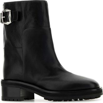 Jimmy Choo London Womens Brooklyn Ankle Boot Black Calf