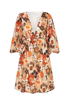 Faithfull The Brand Faria Mini Dress In Kaiya Floral Print
