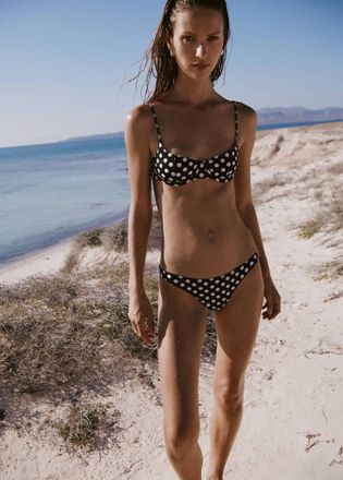 Mango Slip bikini pois nero - Donna - XS - MANGO