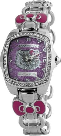 Chronotech Womens Hello Kitty Watch Chct7105ls02mac - Silver Silver Steel - One Size