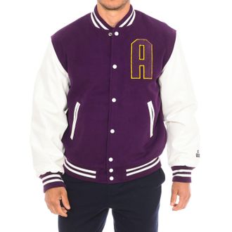 Attica Sporting Goods AT-FW22-009 Mens baseball jacket - Lilac - Size X-Large