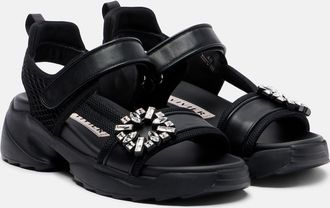 Roger Vivier Viv Run embellished sandals