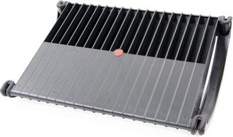 hjh OFFICE Hjh Office - 830011 Poggiapiedi da scrivania podi, fisso e con funzione dondolo, ergonomico, antiscivolo