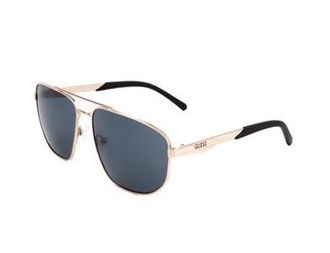 Guess Smoke Navigator Mens Sunglasses GF00019 32A 61