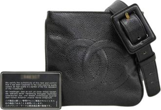Chanel Pre-owned Belt Bags, female, Black, Size: ONE SIZE Pre-owned Vintage Fanny Pack