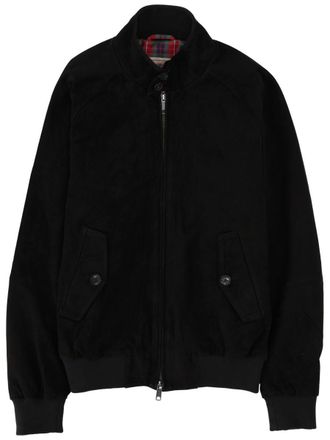 Baracuta Black Classic Bomber Tartan Jacket