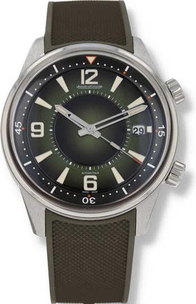 Jaeger-LeCoultre Pre-owned Jaeger LeCoultre Polaris Date Automatic Green Dial Mens Watch Q906863J