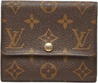 Louis Vuitton Pre-owned Wallets, female, Brown, Size: ONE SIZE Pre-owned Plastic Wallet