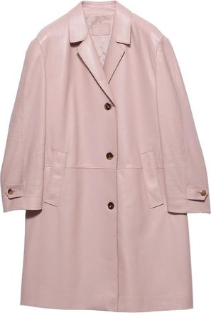 Prada Nappa Leather Coat