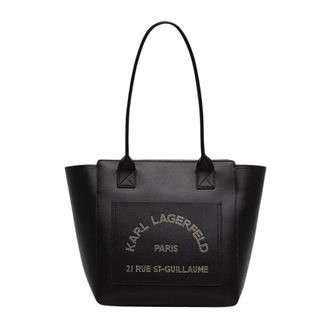 Karl Lagerfeld Mujer, Bolsos, Negro, Talla: ONE Size