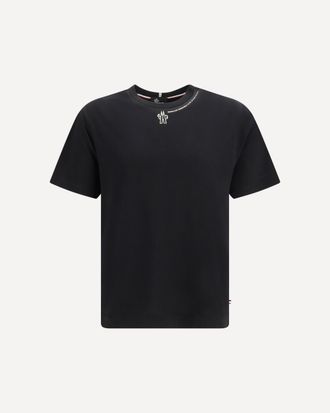 Moncler Cotton T-shirt with logo Male M